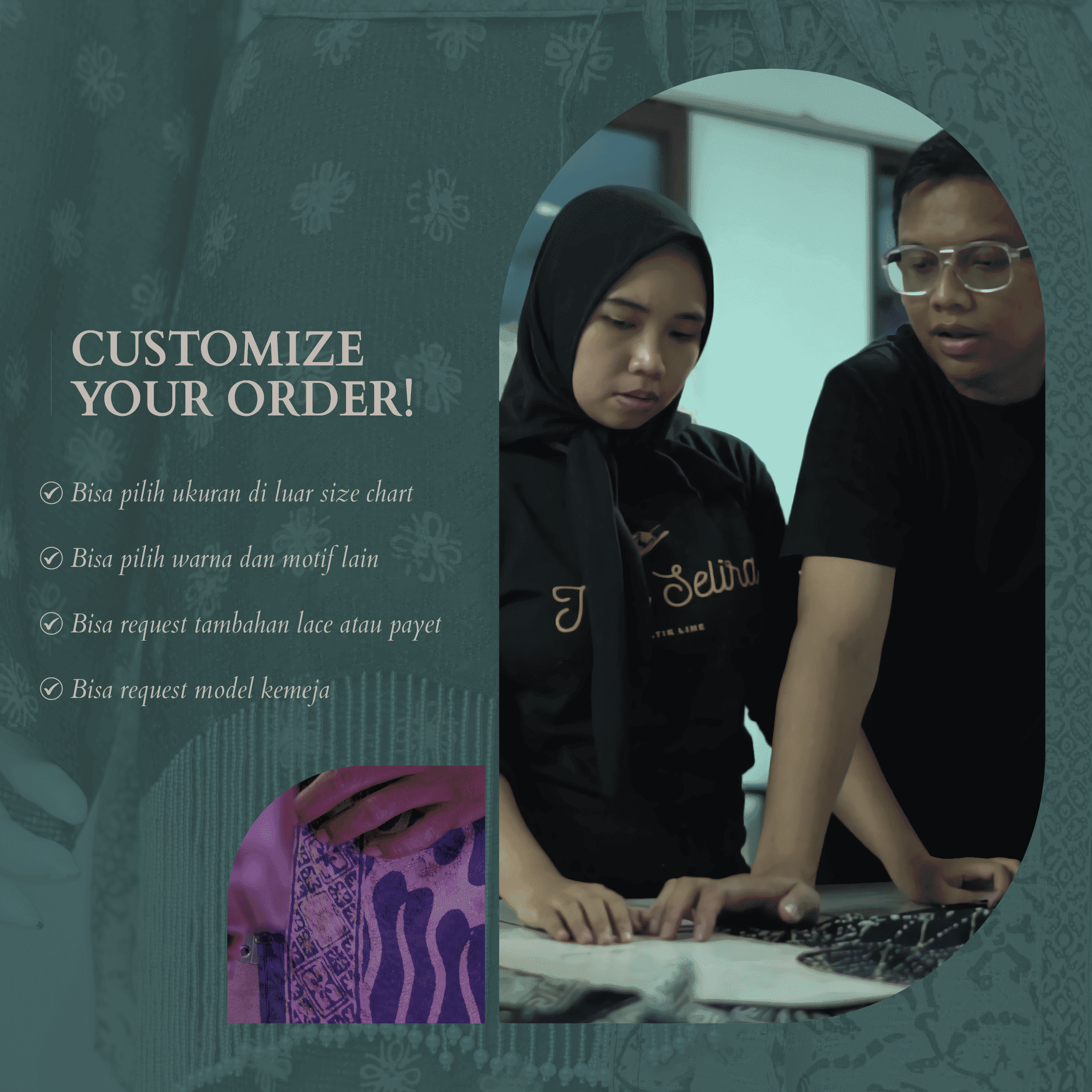 Baquette 5 Batik Tepa Selira